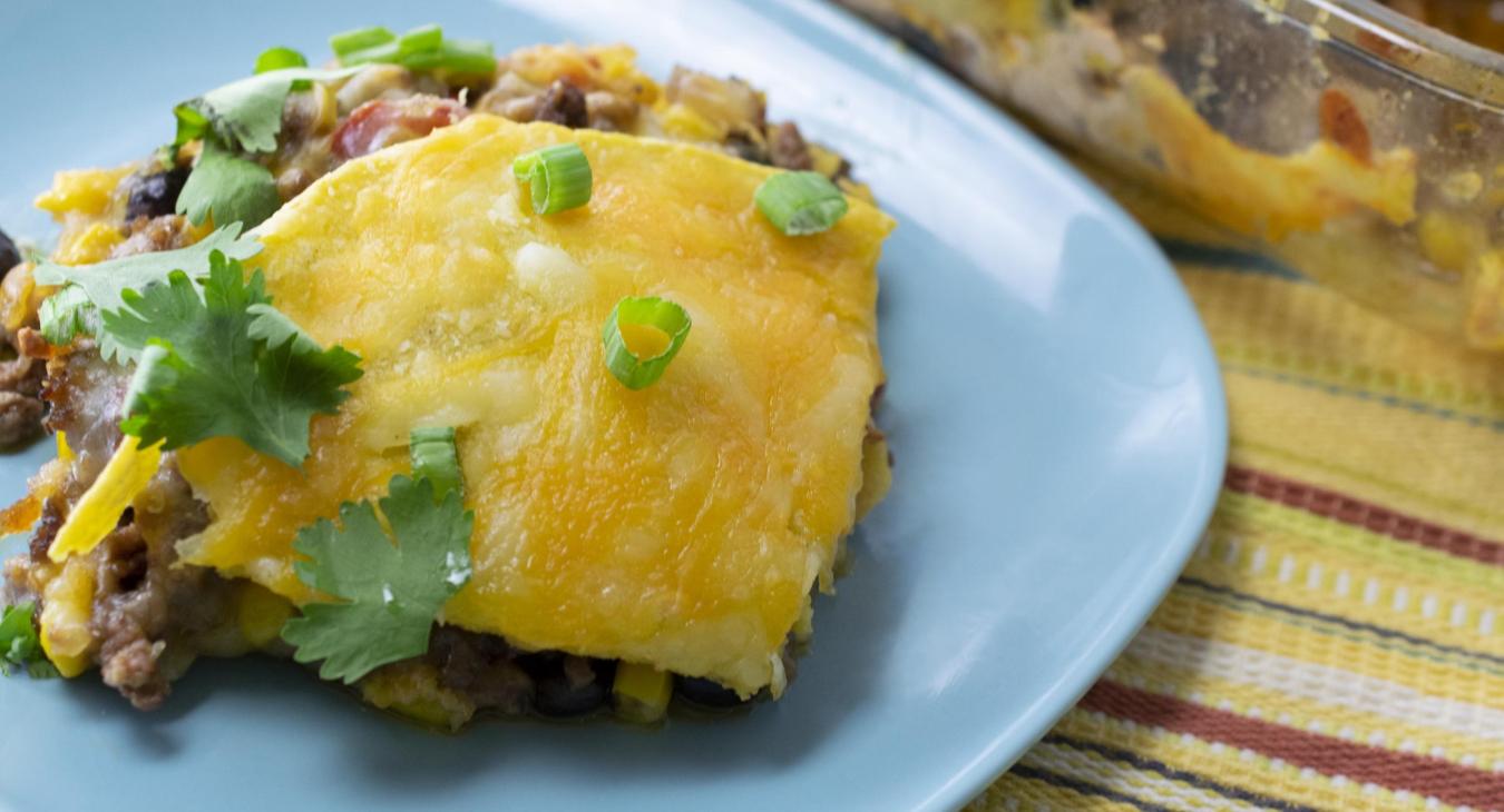 Tex-Mex Beef Lasagna