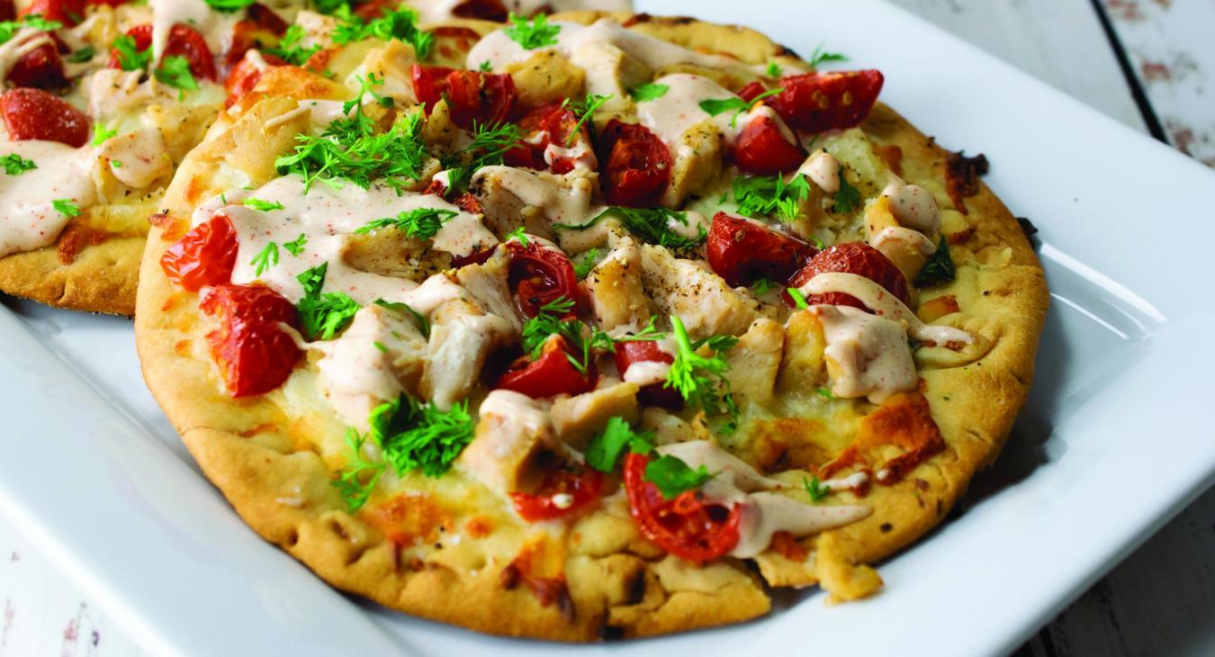 Chipotle Chicken Flatbread