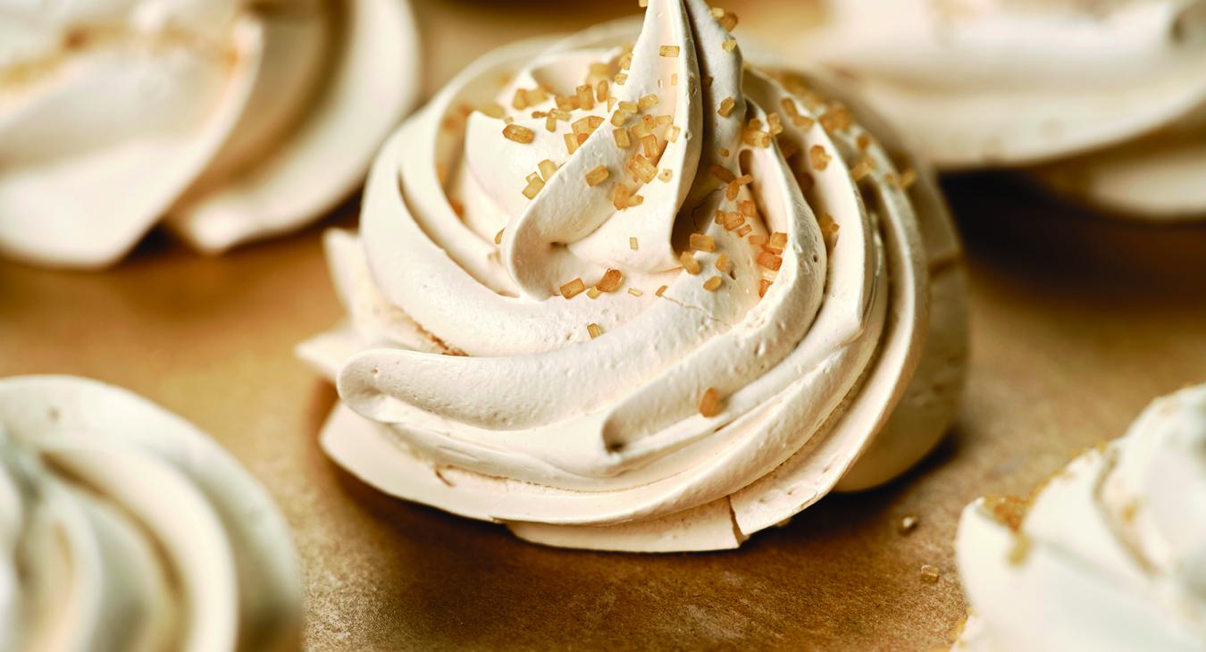 brown sugar meringues