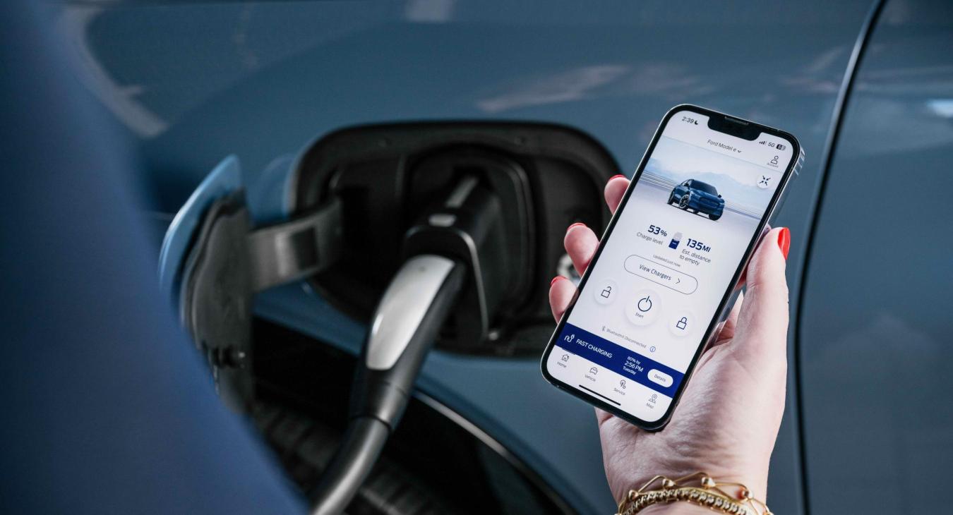 Determine if you will need to install a Level 2 charger and if your home's electrical system is compatible. Photograph provided by Ford 
